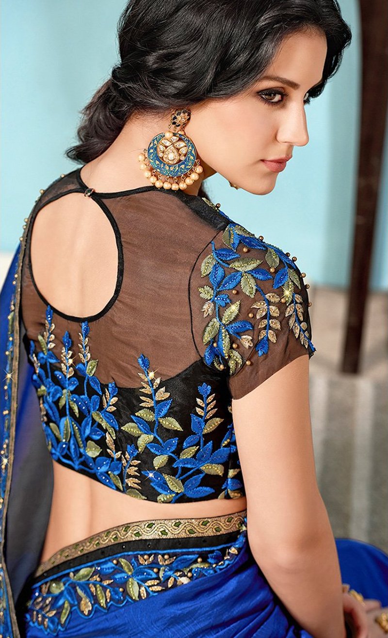 New Best Back Neck Blouse Designs That All Brides Want to Wear