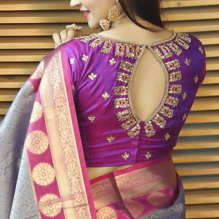 10 Unique Saree Blouse Designs For The Wedding Season! - The Binks Blog