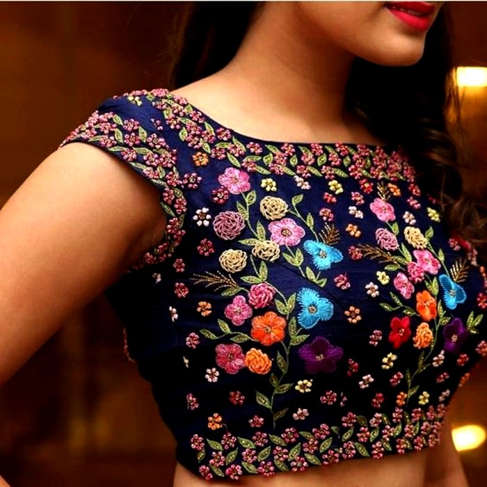 Bored Of Wearing Traditional Blouses Do Not Miss These Trendy Boat Neck Blouse Designs