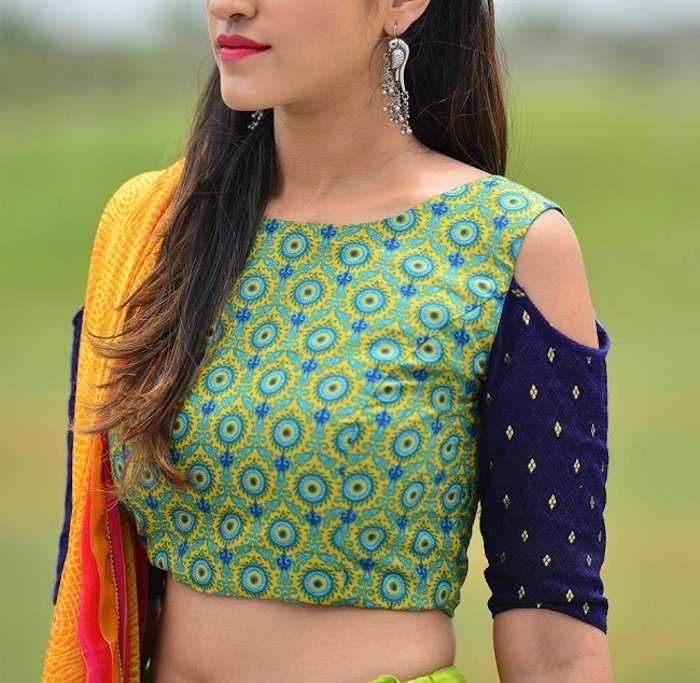 Clothing Blouse Dress, PNG Crop top and lehenga | Blouse design Apparel Blo...