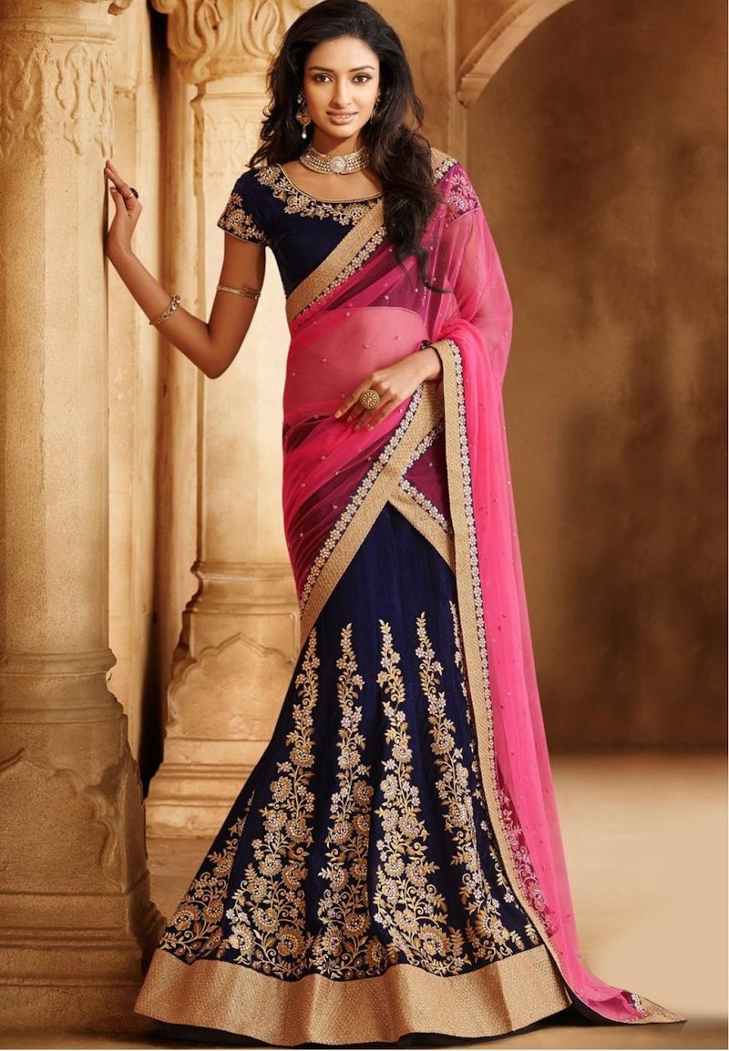 best lehenga design for bride sister