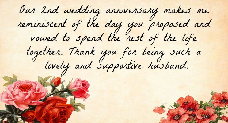 Best Wedding Anniversary Wishes For Husband - Quotes & Messages