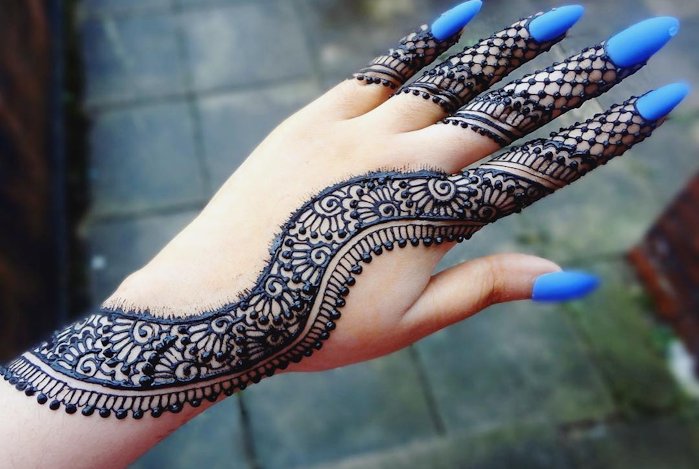 arabic mehndi tatto design