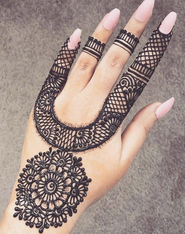 Top 111 Latest Simple Arabic Mehndi Designs For Hands Legs