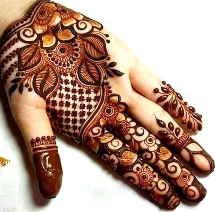 Top 111 Latest Simple Arabic Mehndi Designs For Hands Legs