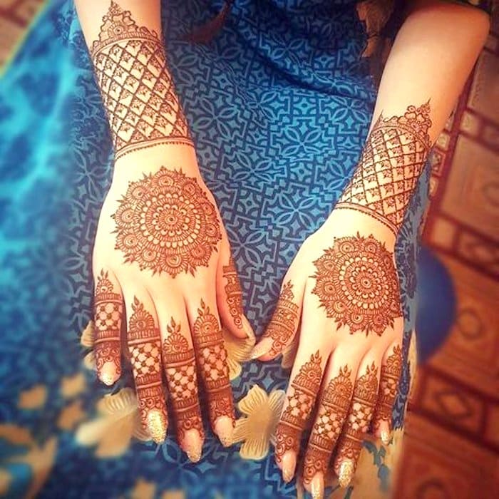 Top 111 Latest Simple Arabic Mehndi Designs For Hands Legs