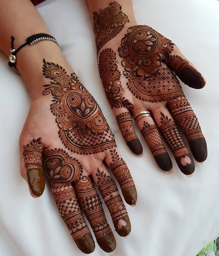 Short hand design of mehandi