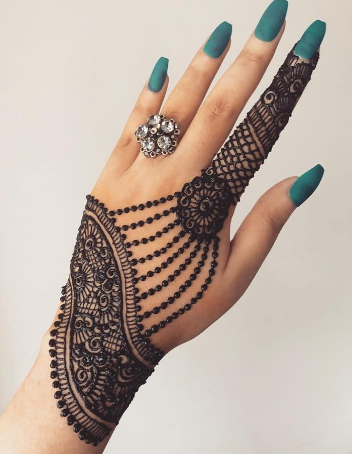 Arabic back hand design 2020