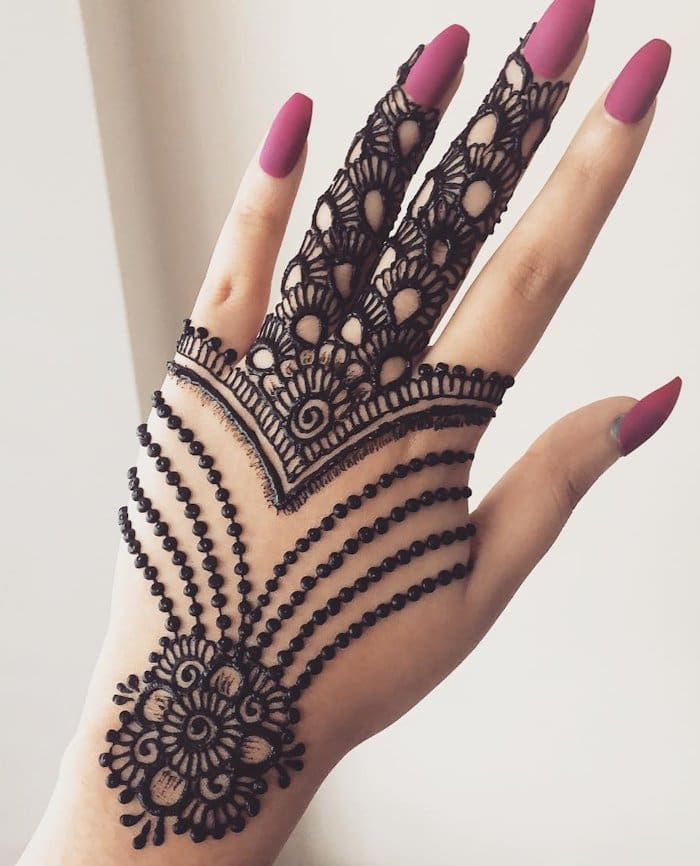 Top 111 Latest Simple Arabic Mehndi Designs For Hands Legs