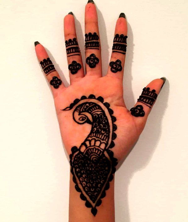 Top 101 Cartoon Simple Mehndi Designs For Kids They Just Love