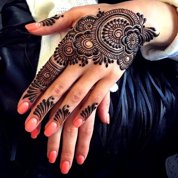 Top 151+ Latest Mehndi Designs 2021 | Simple Mehandi ...