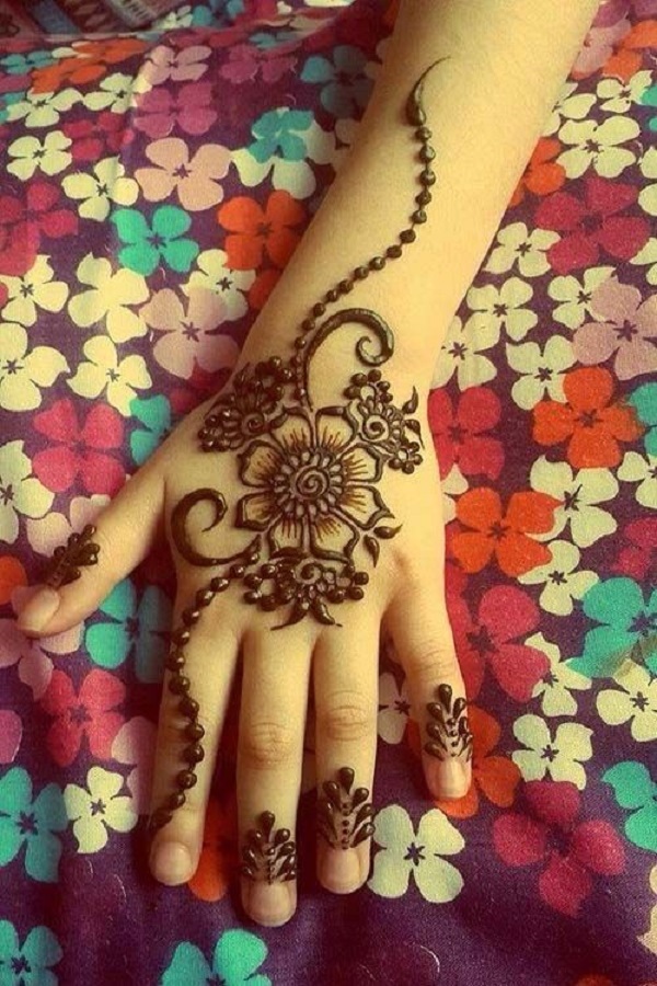 Top 101 Cartoon Simple Mehndi Designs For Kids They Just Love Them