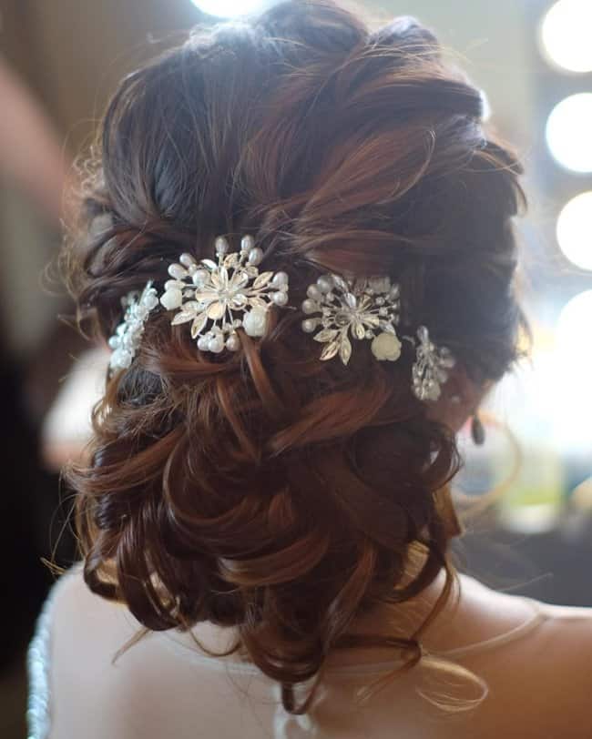 Elegant Long Short Wedding Hairstyles For Cool Brides