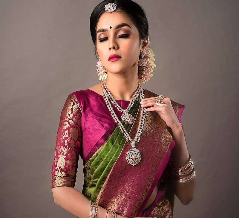 High Neck Blouse  Designs  To Push Your Saree Game High