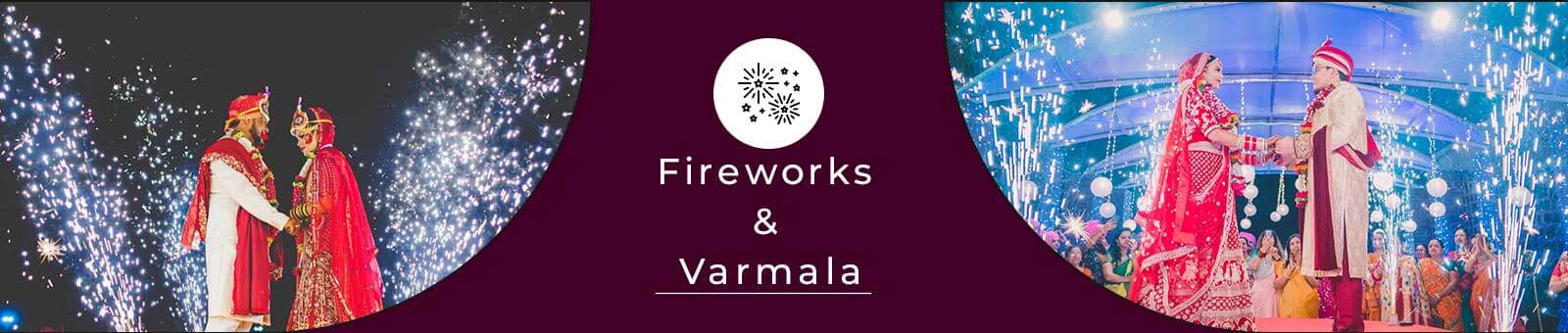 Top Fireworks & Varmala Vendors in Noida – Shaadidukaan