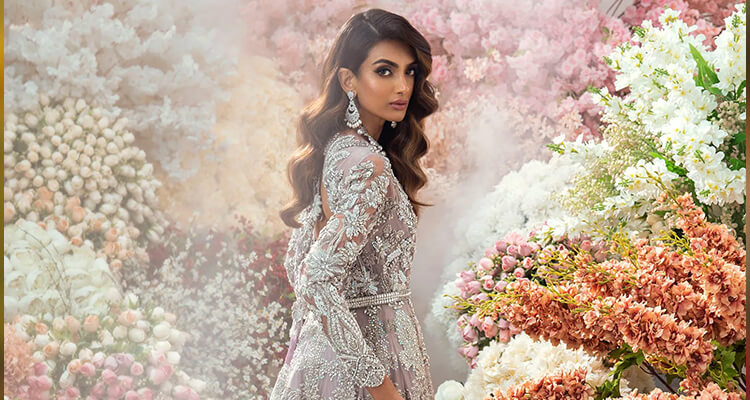 Bridal Dress For Wedding Reception  Punjaban Designer Boutique