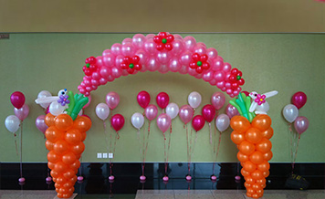 Jashn Balloon And Other Decorations