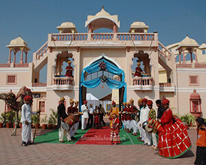 Nakhrali Dhani Rajwadi Marriage Garden