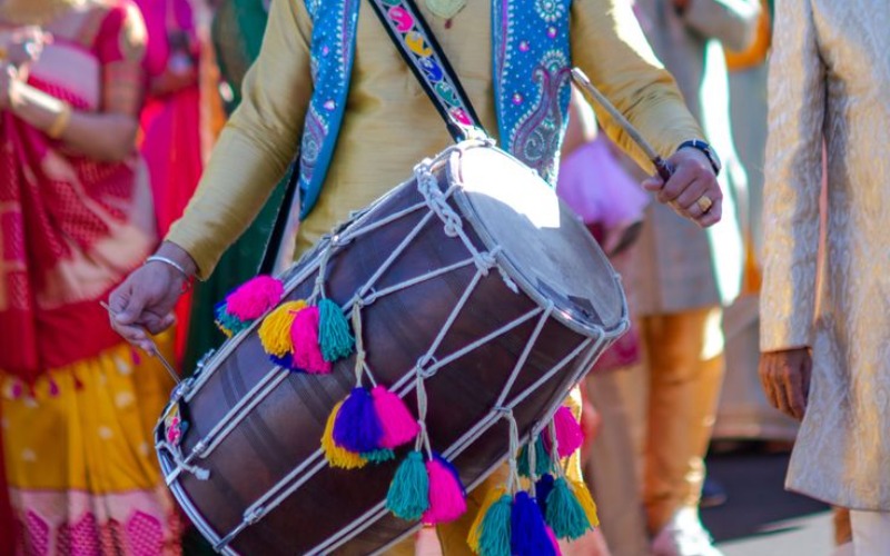 Punjabi Dhol Player