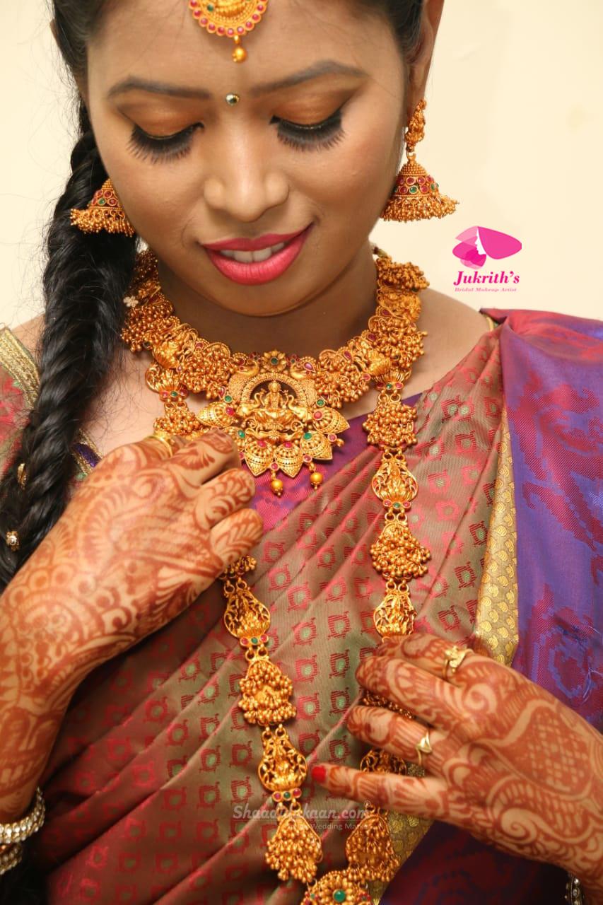 Jukrith Best Professional Bridal Makeup Artist in Chennai