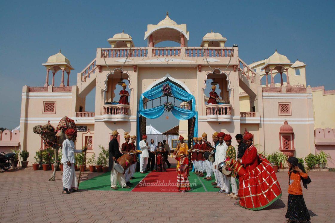 Nakhrali Dhani Rajwadi Marriage Garden