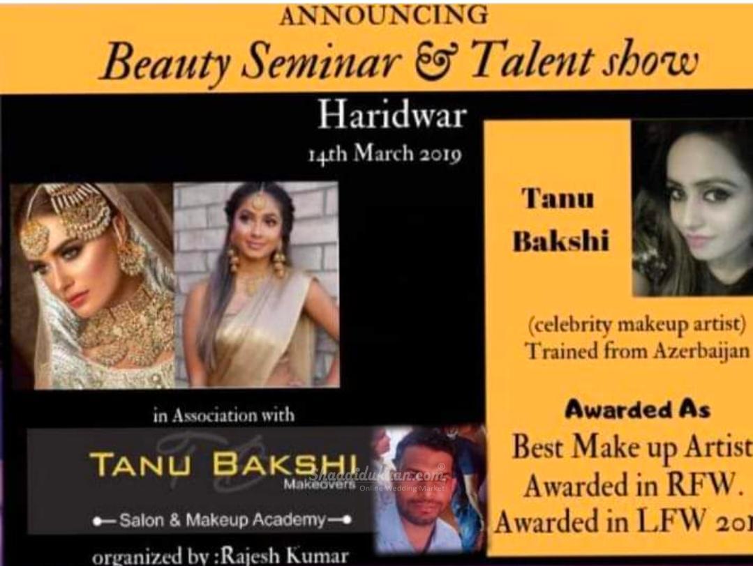 Tanubakshi Makeovers Celebrity and Bridal Makeup Artist