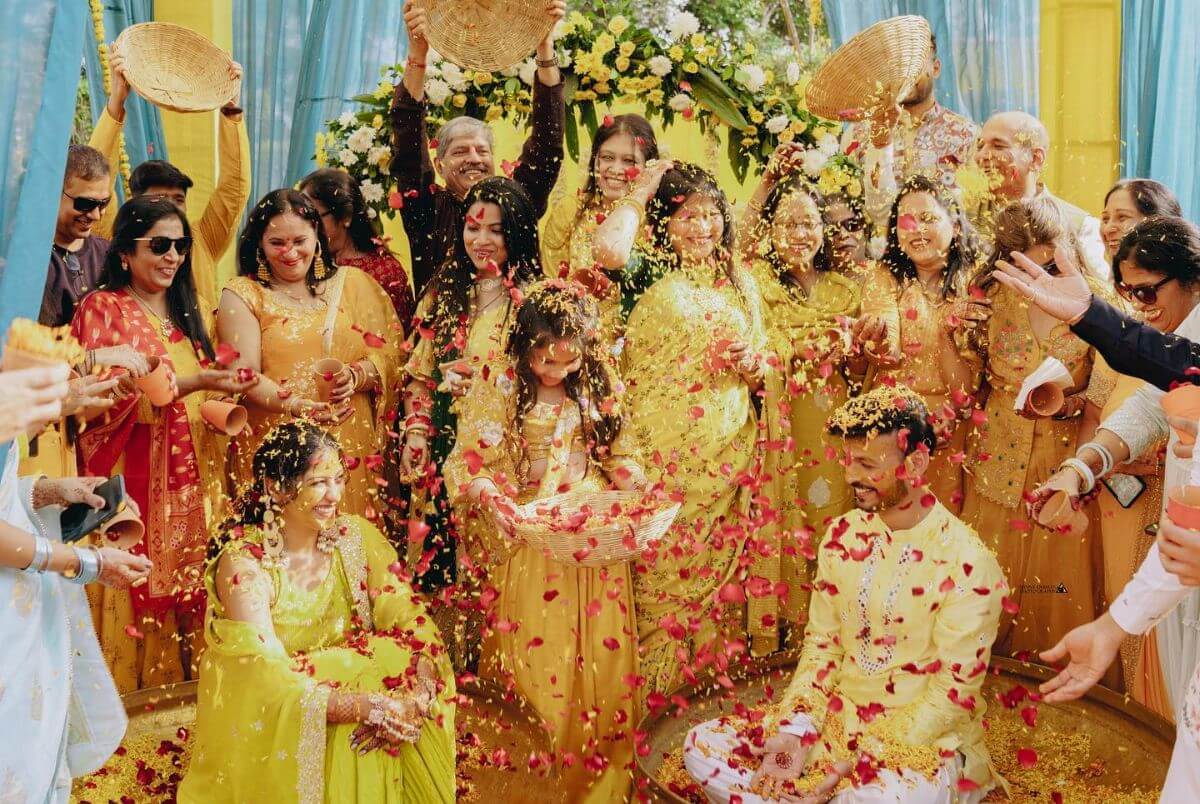 Bride and Groom Entry