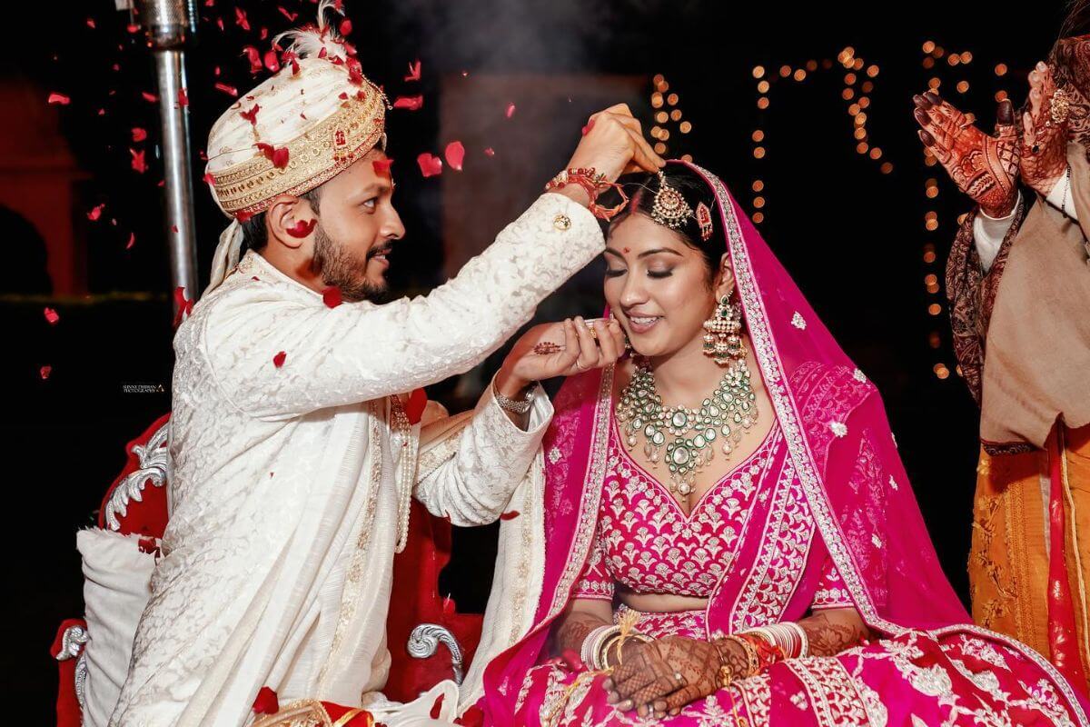 Bride and Groom Entry