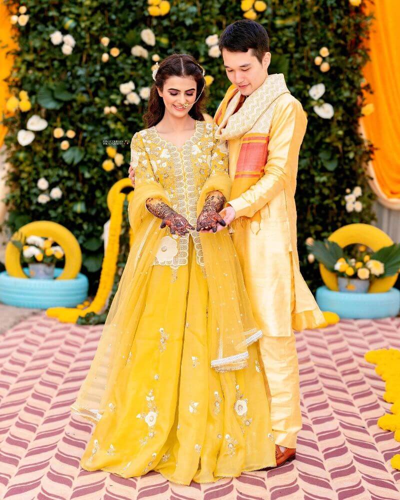 Bride and Groom Entry