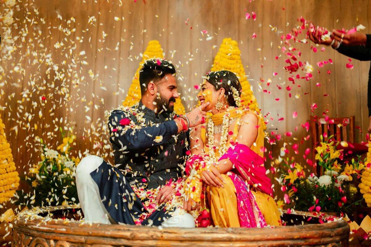 Bride and Groom Entry