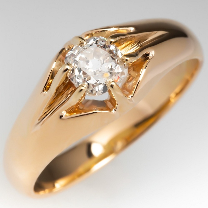 18K Gold Plated Indian Wedding Small Finger Ring Designer Women Ethnic  Jewelry | eBay