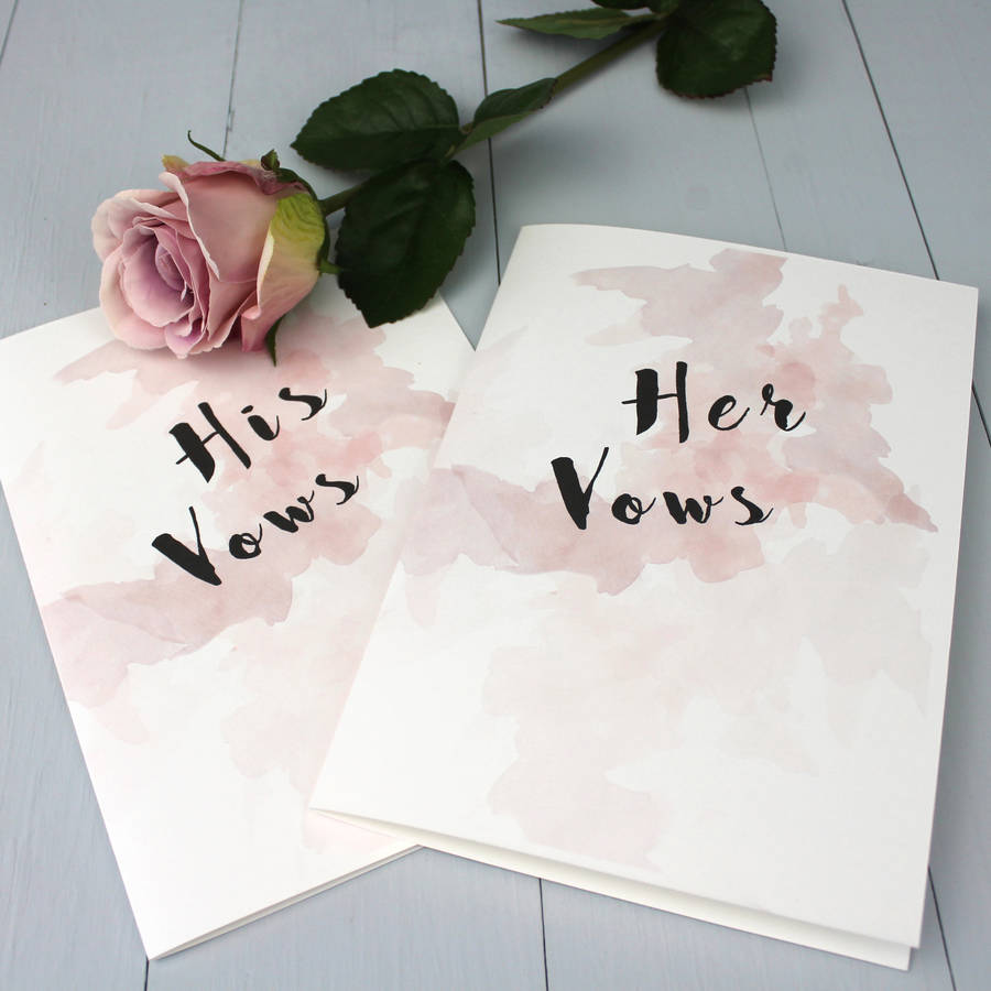 91 Romantic Wedding Vows For Him And Her That Are Really Wow