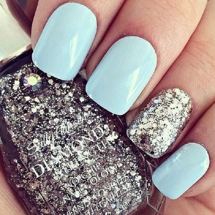 20 gorgeous wedding nail designs for brides in 2021- the trend spotter 41+ Resplendent Wedding Nail Designs for Your Big Day - Bridal Nail Art