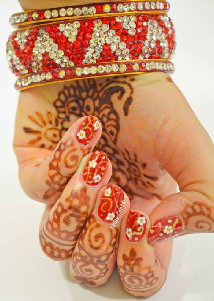 bridal nail styles – India's Wedding Blog