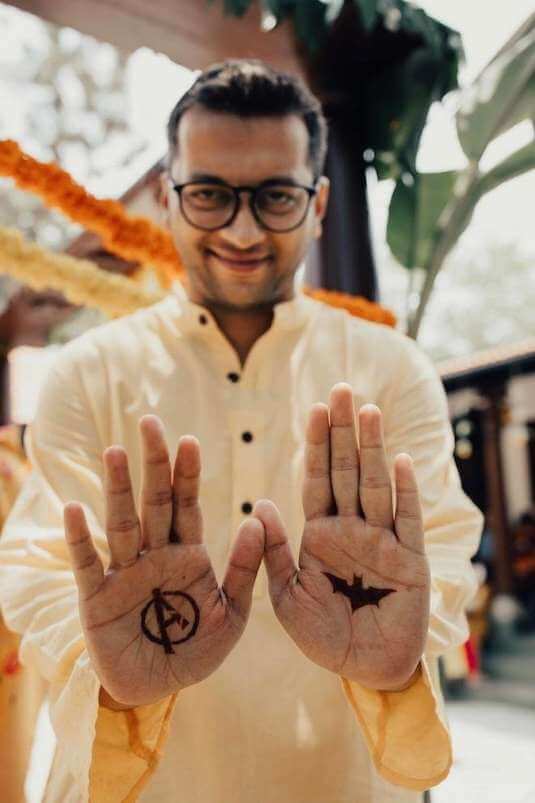 Top 31 Fuss Free Mehndi Designs For Groom To Surprise Their