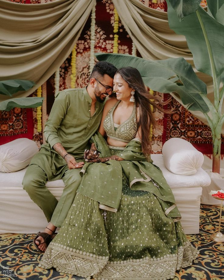green bridal mehndi dress Shop Online Green Bridal Lehenga Choli at Ethnic Gallery