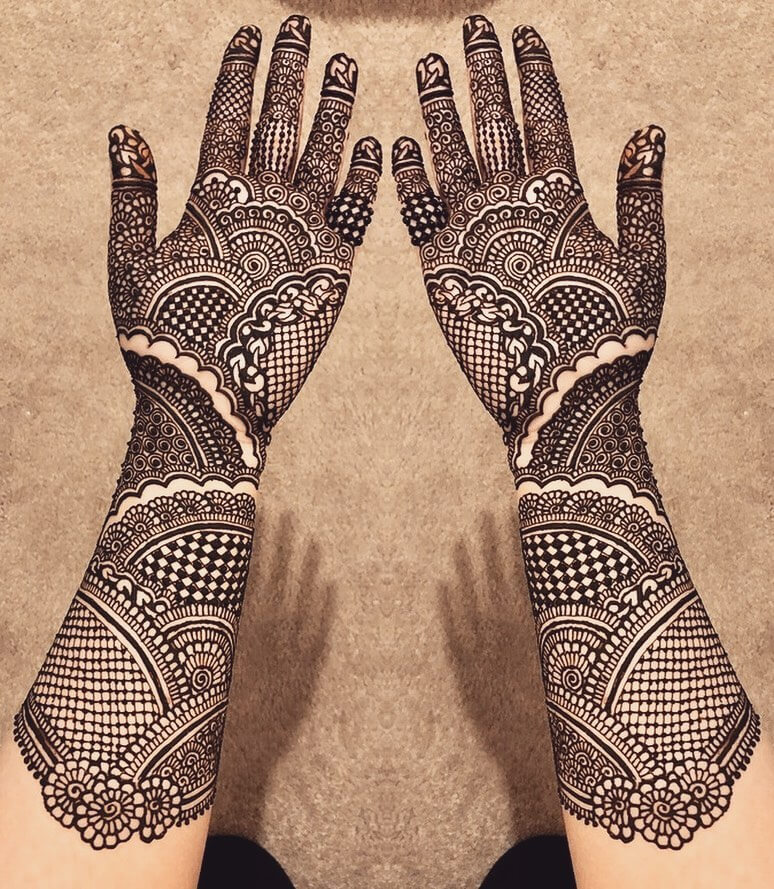55+ Gorgeous Easy Full Palm Mehndi Designs 2023 - Bright Cures
