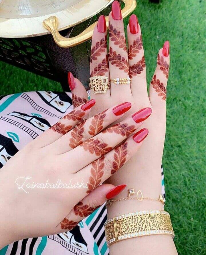30 simple mehndi designs for hands step by step images  Tukocoke