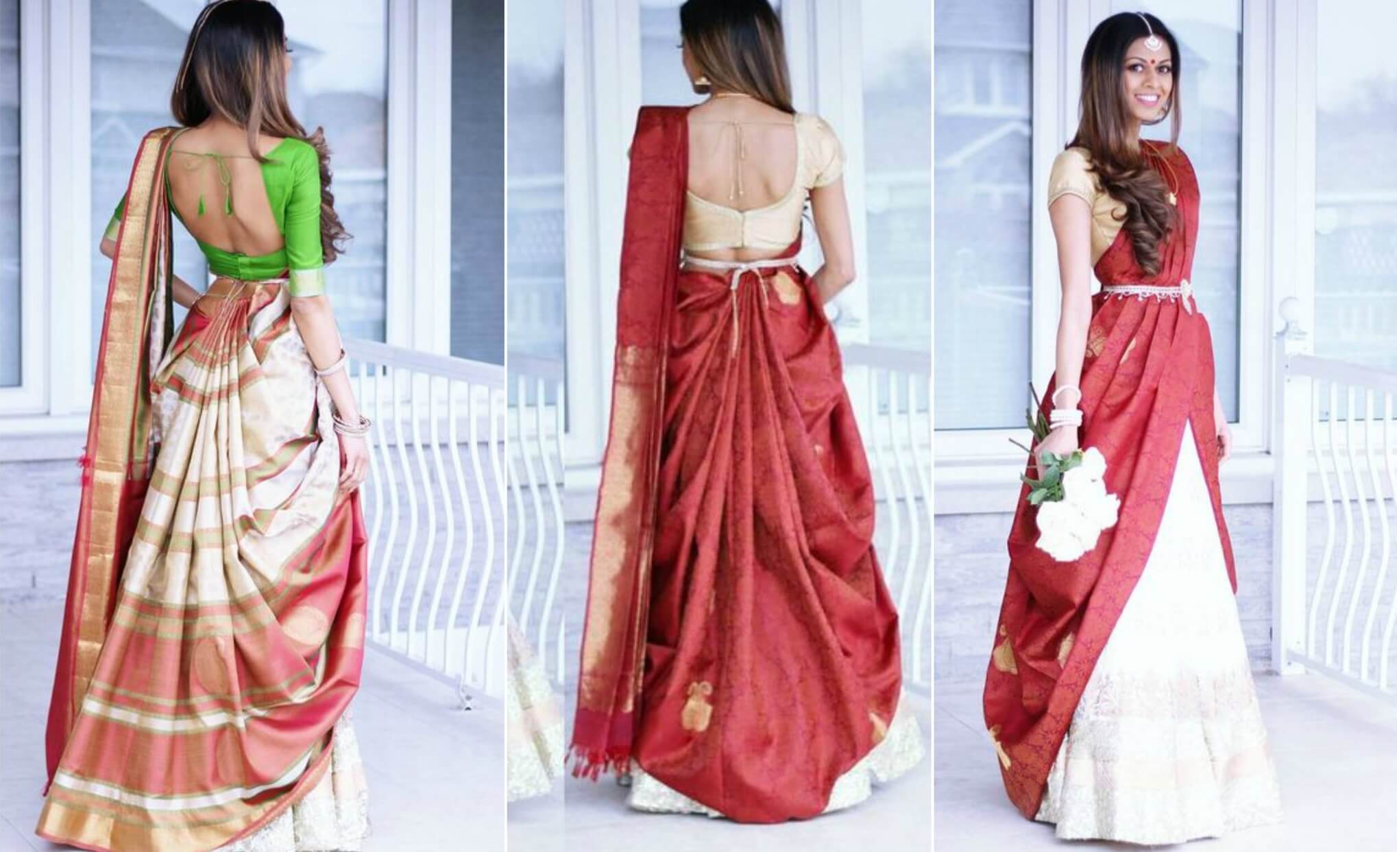 Bookmark These 18 Modern And Unique Saree Draping Styles!
