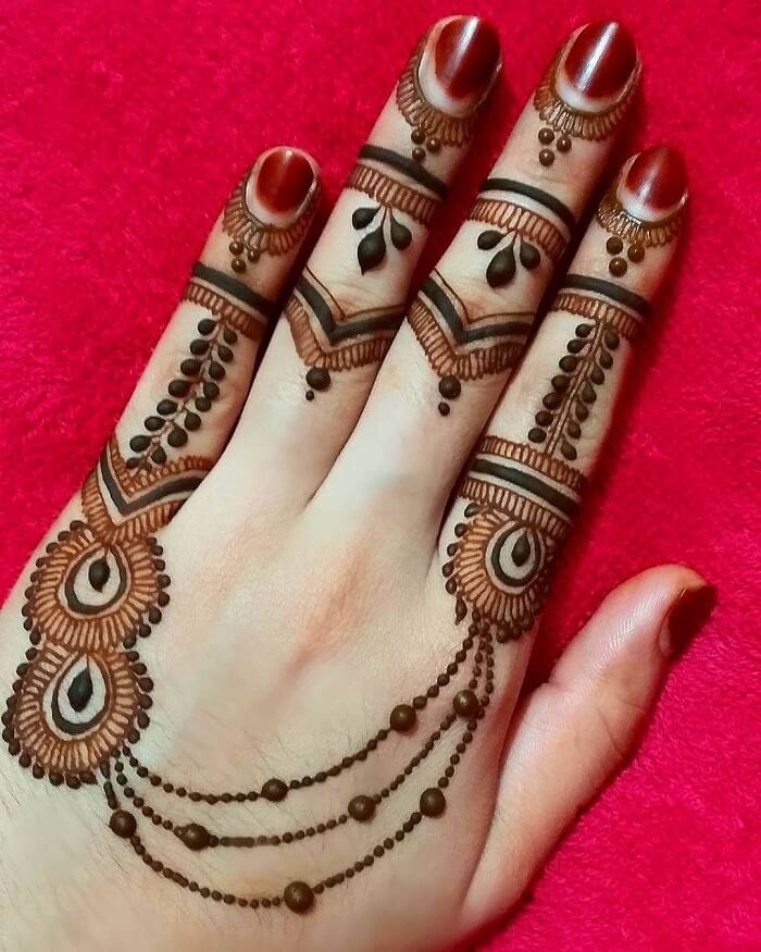 Great Finger Mehndi Designs Trending In The Year 2022