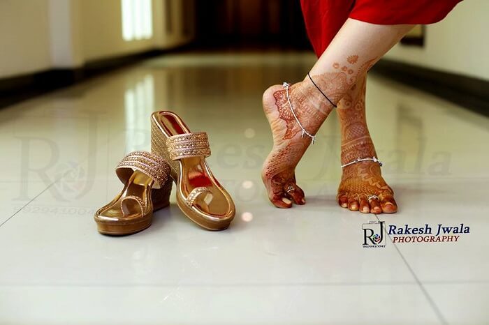 bridal flat footwear designs