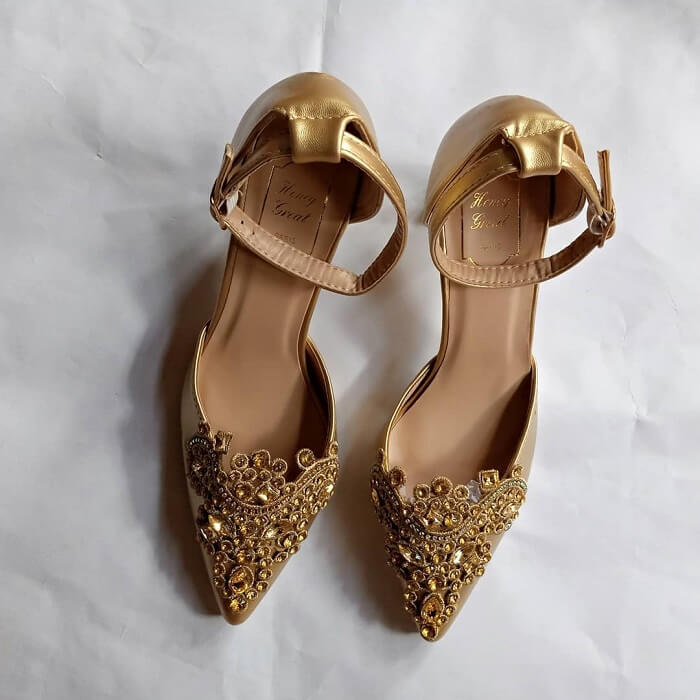 21+ Bridal Footwear Ideas for Wedding | Stylish High Heels Shoes for Brides