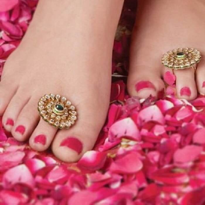 Enhance Your Bridal Look with Exquisite Toe Ring Designs - Times Bull