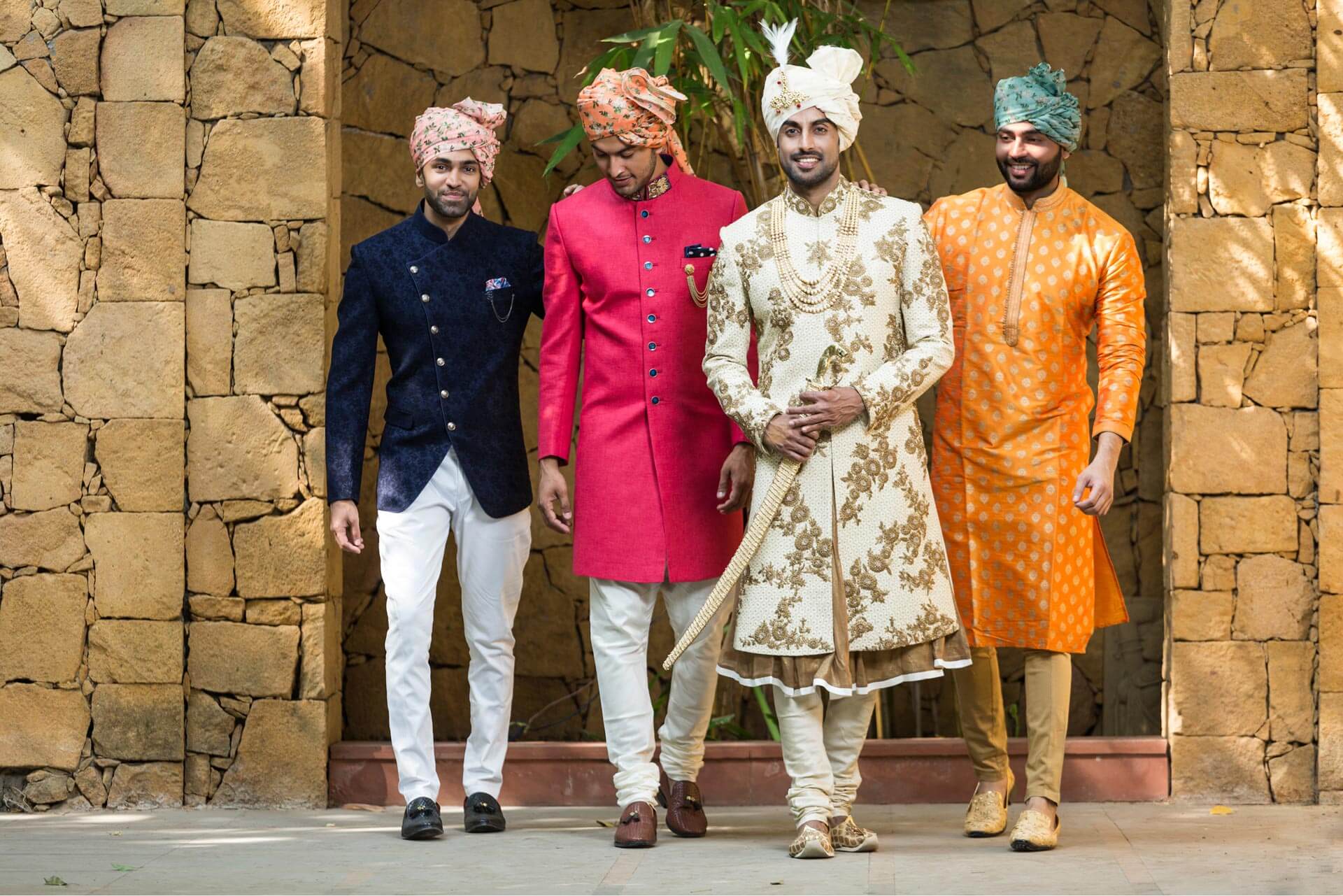 mens dressing for indian wedding