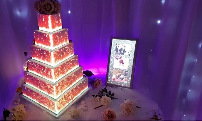 Wedding Cake Projection Mapping