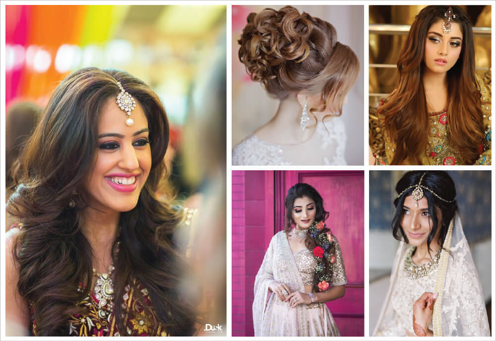 10 Bridal Hairstyle with Lehenga for wedding लहग क लए परफकट हयरसटइल