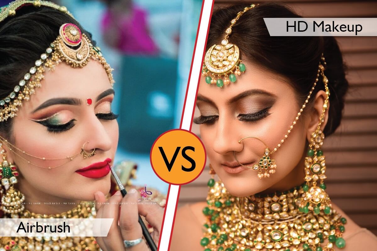 Airbrush vs HD Makeup Compare With 100+ Images?