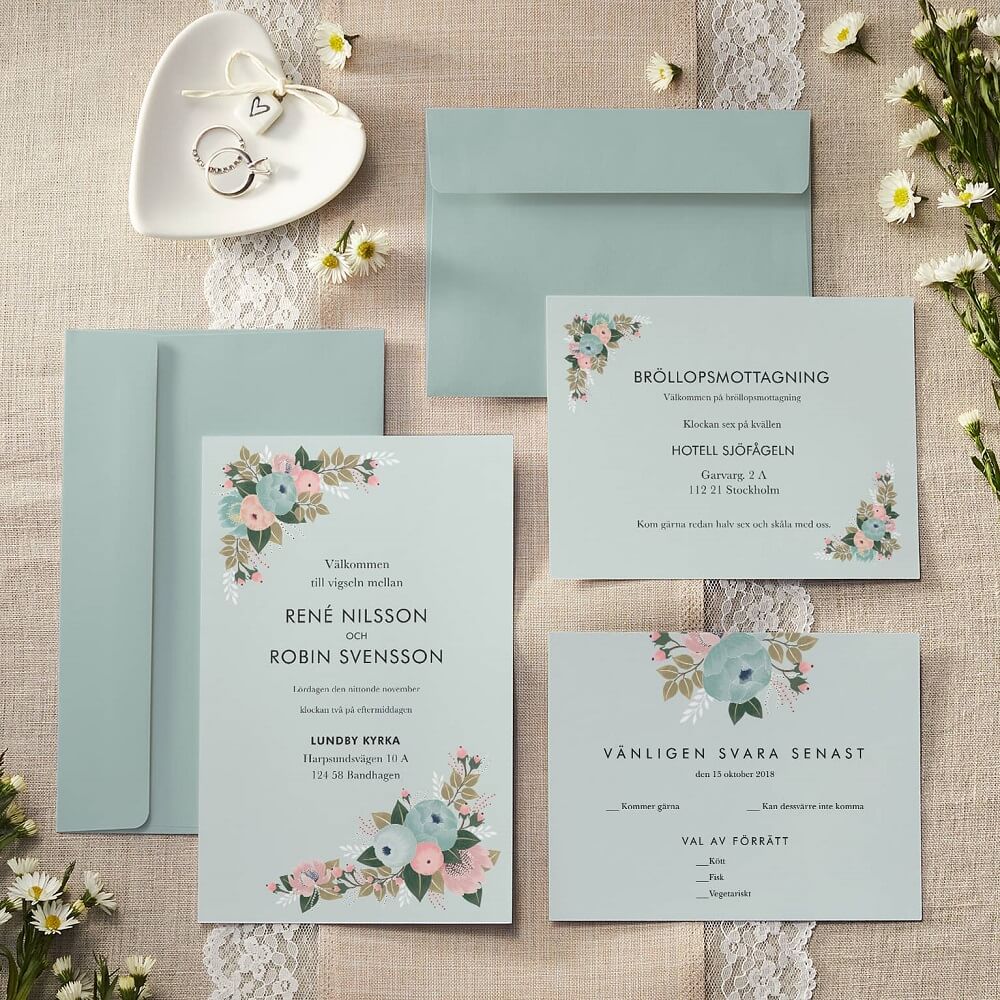 Invite Your Guests With Some Strikingly Beautiful Personalised Wedding Invitations