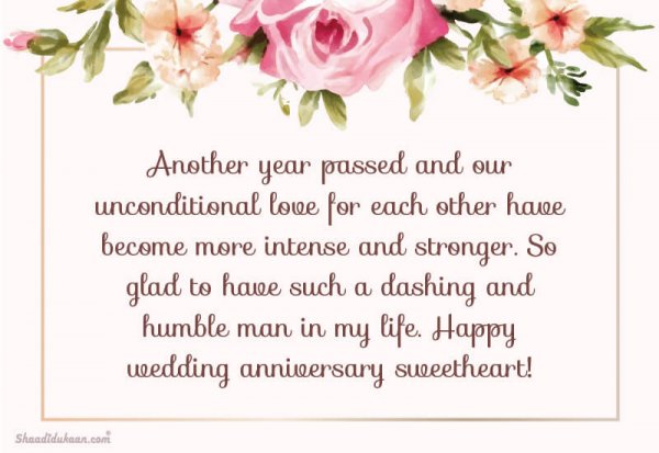 2nd wedding anniversary for husband