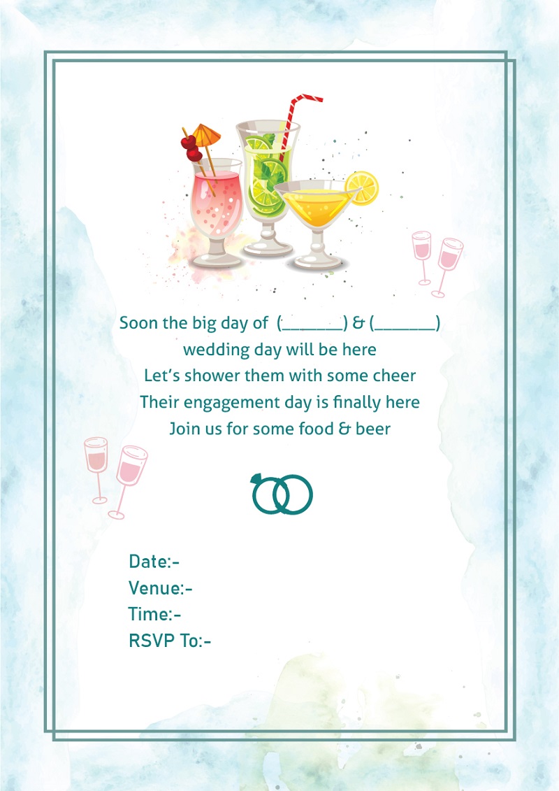 51 Amusing Engagement Invitation Wordings - Invite Quotes & Messages